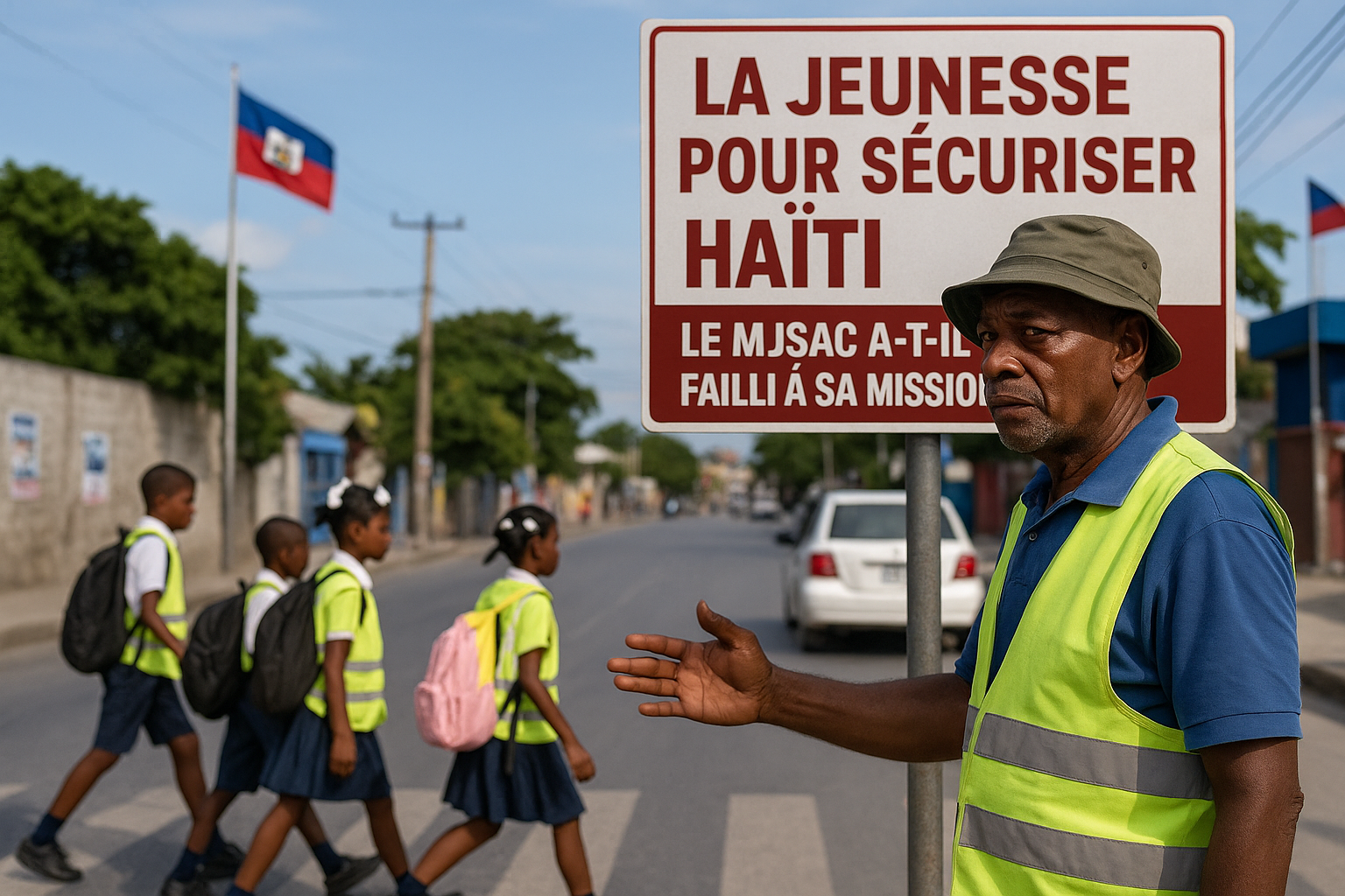 Image principale de l'article LA JEUNESSE POUR SÉCURISER HAÏTI : LE MJSAC A-T-IL ÉCHOUÉ À SA MISSION DANS LA TRANSITION ?